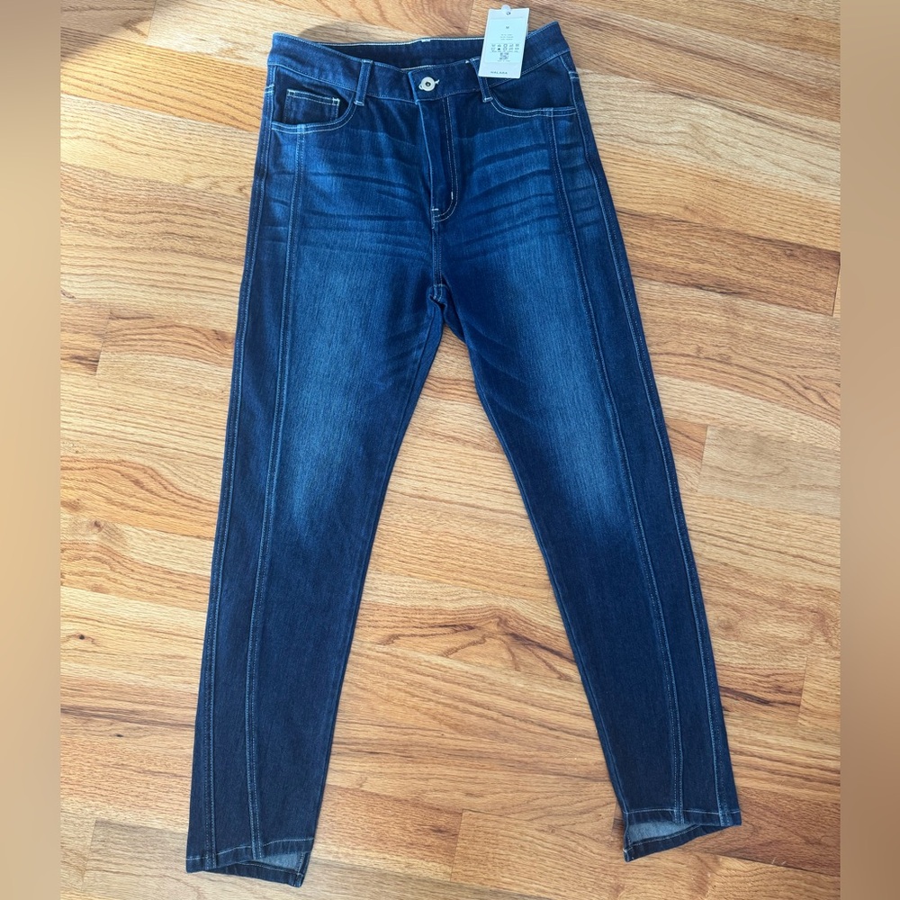 HALARA Dark Blue Women Jeans